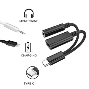 مبدل Type-C به AUX / Type-C کامیکا مدل 1066